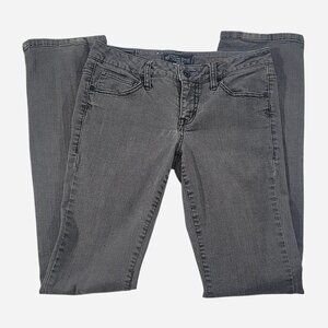 Volcom Grey Straight Leg Jeans | W28 L32 | Size 7 | Skater Style